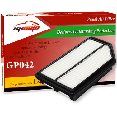 EPAuto GP042 (CA11042) Replacement for Honda Extra Guard Rigid Panel Carbon Fiber Air Filter for Odyssey (2011-2017)