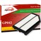 EPAuto GP042 (CA11042) Replacement for Honda Extra Guard Rigid Panel Carbon Fiber Air Filter for Odyssey (2011-2017)