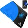 SelectSoma Gel Seat Cushion for Long Sitting Pressure Relief for Back, Sciatica, Coccyx, Tailbone Pain - Cushion for Office Chair, Wheelchair, Car &amp; Truck, Patio Chairs - Egg Seat Pad