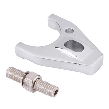 sbc aluminum heads - Car Distributor Clamp Chrome Billet Aluminum Distributor Clamp Hold Down for Chevy BBC SB BB HEI Electronic