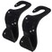 Dermasy 2 Pack Car Hooks, 2021 New Bling Rhinestones Crystal Hooks Car Decorations Auto Seat Back Organizers Strong and Durable Backseat Hanger Storage Universal for SUV Truck Vehicle (Black2)