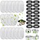 Cat Water Fountain Filter for Stainless Steel 108oz/3.2L&amp; 67oz/2L Automatic Pet Water Dispenser Fountian Replacement Filter with Sponges