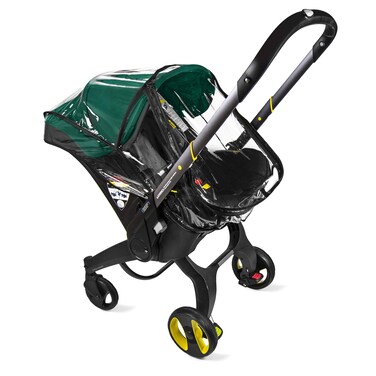 Baby &amp; Beyond's, Premium Rain Cover, Compatible with Doona Infant Car Seat Stroller (Regular)