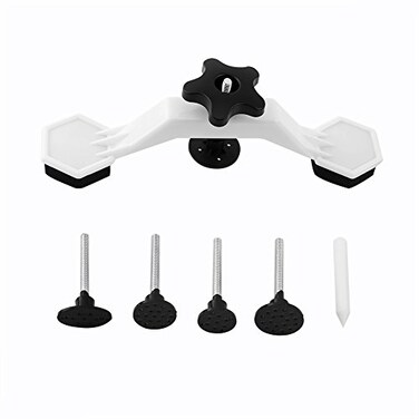Qiilu Auto Body Paintless Dent Removal Tools Kit, Paintless Dent Repair Kits Dent Puller Bridge Dent Removal Tools, Puller &amp; Glue Pulling Tabs