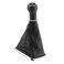 Qiilu 5 Speed Car Gear Shift Knob Gearstick Gaiter Boot Manual Shift Boot Kit for Golf4// 1999-2004