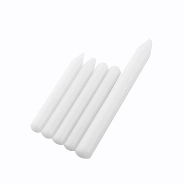 Qiilu Tap Down Tools, 5pcs Paintless Dent Repair Kit, Tap Down Pen Hail Removal Dent Repair Tools Hand Tools White