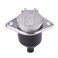 Qiilu 7-Way Round Connector Socket, 24V Vehicle Side Trailer Connector 7 Pin Trailer Socket for Trailer Semi-Trailer Truck RV