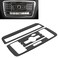 Carbon Fiber Center Console CD Air Conditioning Control Panel Trim Cover for Benz A Class B Class CLA GLA, Car Interior Front Air Conditioner Switch Panel Frame Trim Cover Accessories