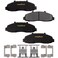 Goodyear Brakes GYD679   Truck &amp; SUV Carbon-Ceramic Front Brake Pads fits Ford F-150 03-97, F-250 07-00, Lobo 03-97; Lincoln Blackwood 2002