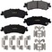 Goodyear Brakes GYD792 Truck &amp; SUV Carbon Ceramic Rear Disc Brake Pads Set Vehicle Replacement Part for Cadillac 60 Special, DeVille, DTS, and More