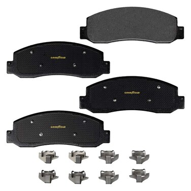 Goodyear Brakes GYD1069   Truck &amp; SUV Carbon-Ceramic Front Brake Pads fits Ford F-250 Super Duty 13-05, F-350 09-05, F-350 Super Duty 11-05, F-450 Super Duty 12-11