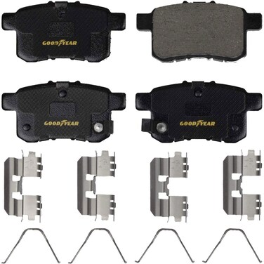Goodyear Brakes GYD1451   Premium Ceramic Rear Brake Pads fits Acura TSX 14-11; Honda Accord 17-11