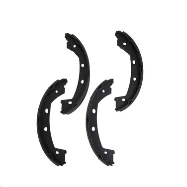Goodyear Anti-Rust Coating Rear Parking Brake Shoe with Pins &amp; Levers For Land &amp; More GYS937