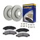 Goodyear Brakes PRK91865R   Rear Premium Brake Kit with Pair (2) of AntiOx Coated Brake Rotors and Ceramic Brake Pads fits Lexus ES300h 18-13, ES350 18-13; Toyota Avalon 18-13, Camry 17-12