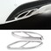 Car Exterior Exhaust Pipe Mufflers Cover, 1 Pair Exhaust Tail Pipe Cover Trims Silver for W246 W246 W205 W212 W213 GLC-Class X253 GLE-Class W166 GLS-Class X166