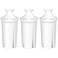 3-Pack Water Filter Replacements for Brita Water Pitchers and Dispensers, NSF 53&amp;42 Certified to Reduce Cadmium, Mercury, Copper, Zinc, BPA free, Lasts 2 Months or 40 Gallons