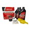 Mercury 25w-40 OEM Oil Change &amp; Filter Kit 40-50-60hp Four Stroke Outboard 8M0081916
