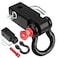 BETOOLL 2-Inch Shackle Tow Hitch Receiver, 46297 Lbs Break Strength 3/4" D Ring Shackle Compatible with Jeep Wrangler and All Chevy/GMC, Ford, Dodge, Nissan, Toyota Truck 2" Receivers