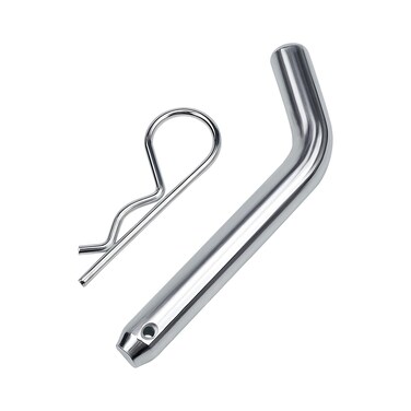 Cenipar Trailer Hitch Pin &amp; Clip with Grooved Head, 5/8-Inch Diameter, Fits 2 or 2-1/2-Inch Receiver