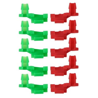 (5 Pair) 1999-2007 Chevy Silverado GMC Sierra Tailgate Handle Rod Clip Left &amp; Right Rod Retainer Clips - OEM#: 88981030, 88981031