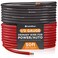 InstallGear 1/0 Gauge Wire (50ft) Copper Clad Aluminum CCA - Battery Cable, Car Amplifier Power and Ground Wire - Automotive Wire, Car Audio Speaker Stereo, RV Trailer, Welding Cable, Primary Wiring