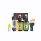 Meoctrwh Guitar Cleaning Kit, Fretboard Lemon Oil, Polish and Oil Care, Guitar String Cleaner Tool Brush String, Fret Care, Cleaning Brush &amp; Cleaning Cloth, Extends Fretboard and String Life