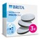Brita MicroDisc Waterfilter Cartridge, 1 Count (Pack of 3), White Attachments: