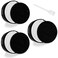 MalhSlix 3 Pack LV-H132 Replacement Filter Compatible for LEVOIT LV-H132 Air Purifier LV-H132-RF, H13 True HEPA Filter, Activated Carbon Filter, Replace Part LV-H132-RF
