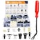 GOOACC 166 Pcs Car Retainer Clips &amp;Screw Grommets - 12 Most Popular Sizes &amp; Applications for GM Toyota Honda Nissan Mazda - Bonus Fastener Remover