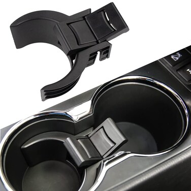 RLB-HILON Cup Holder Insert Divider Compatible with Toyota Highlander 2014 2015 2016 2017 2018 2019 Year
