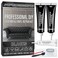 ARCSSAI Black Leather Repair Kit for Furniture, Car Interior, Car Seats, Sofa, Jacket and Purse, Vinyl Repair Kit for Tears &amp; Burn Holes, with Color Matching Guide &amp; Super Easy Instructions