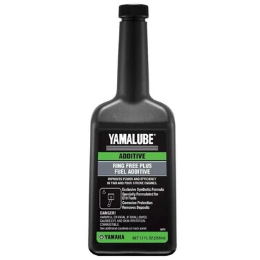 Yamaha New OEM Yamalube Outboard 12oz Ring Free Plus Fuel Additive, ACC-RNGFR-PL-12