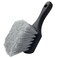 Wheel &amp; Tire Brush for Car Rim, Soft Bristle Car Wash Brush, Cleans Tires &amp; Releases Dirt and Road Grime, Short Handle for Easy Scrubbing Black