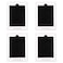 4 Pack Refrigerator Air Filter Replacement Carbon Activated Air Filter Compatible with Frigidaire and Electrolux Air Filter, Replaces SCPUREAIR2PK, EAFCBF Replace 242061001, 242047804