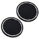 Car Cup Holder Coasters, Bling Cup Holder Insert Coaster Car Interior Accessories-2.75 inch Silicone Anti Slip Crystal Rhinestone Car Coaster-Universal (Pack of 2)