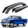 Goodyear Shatterproof in-Channel Window Deflectors for Trucks Dodge RAM 2009-2018 Crew Cab 1500 2500 3500, Rain Guards, Window Visors for Cars, Vent Deflector, Truck Accessories, 4 pcs- GY003404