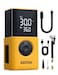 AstroAI Tire Inflator L7S Portable Air Compressor Cordless Bike Pump with Digital Dual Values Display, 150 PSI Car Tires Pump with LED Lights Air Pump for Cars, Motorcycles, Bikes, Balls
