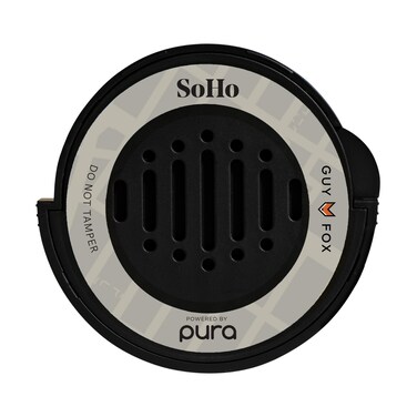 Pura &amp; GUY FOX Car Scent Refill - Fragrance for Pura Car Diffuser - Clean &amp; Safe Luxury Diffuser Scent - Long-Lasting Fragrance for 30 Days of Aroma - Must-Have for Car - Soho