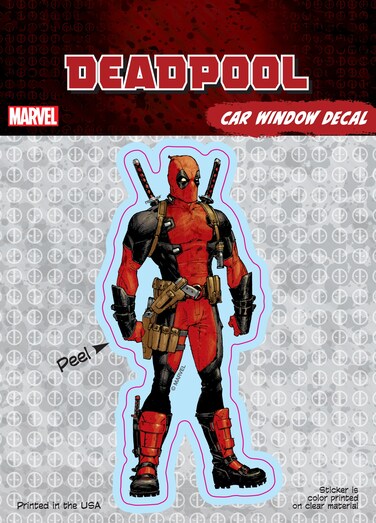 Marvel ST MDP DP01 Standard Car Window Decal (6x8)