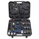 Mishimoto MMTL-CPT-28 Coolant Pressure Tester and Vacuum Refill Kit, 28-Piece Universal Fit, Black