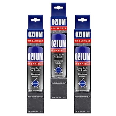 Ozium Air Sanitizer 3.5 oz Spray, That New Car Smell (3)