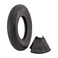 Marathon 4.80/4.00-8" Ribbed Tread Replacement Pneumatic (Air-Filled) Tire and Inner Tube Set, Fits 8-Inch Wheel/Rim, Wheelbarrow/Garden Cart/Lawn &amp; Garden Use, Straight Valve Stem