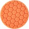 Chemical Guys BUFX_102_HEX5 Hex-Logic Medium-Heavy Cutting Pad, Orange, 5.5" Pad made for 5" backing plates, 1 Pad Included