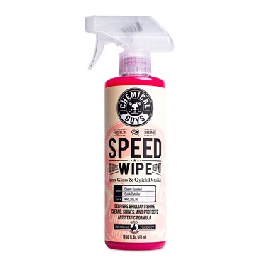 Chemical Guys WAC_202_16 Speed Wipe Quick Detailer, Safe for Cars, Trucks, SUVs, Motorcycles, RVs &amp; More, 16 fl oz, Cherry Scent