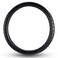 FH Group FH2006BLACK Universal Fit Microfiber Embossed Leather Black Steering Wheel Cover Fits Most Cars, SUVs