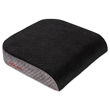 Kolbs Extra Large Seat Cushion   Stylish Plush Velvet Cover   X-Large Memory Foam for Office Chair, Floor Pillow   Cushion Back Pain Coccyx Pain Relief   Carry Handle (Extra Large)