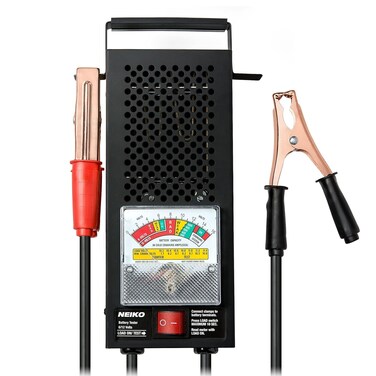 NEIKO 40510A Car Battery Tester   100 AMP 6 and 12 Volt Automotive Load Checker   CCA Analyzer