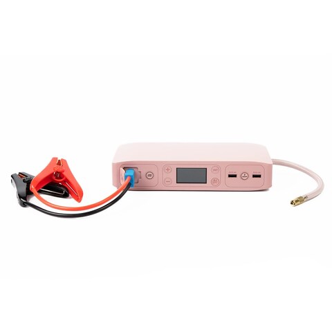 HALO Bolt Air +, Portable Vehicle Jump Starter with Air Compressor, Power Bank with Digital Display Charges Multiple Devices, Bolt Air+