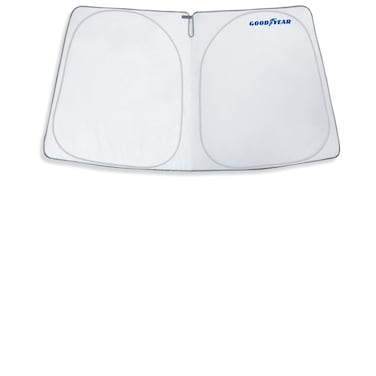 Goodyear Foldable Windshield Sun Shade for Kia Seltos 2021-2024, Custom Fit Car Windshield Cover,Car Sunshade,UV Protection,Vehicle Sun Protector,Auto Car Window Shades for Front Window - GY008234