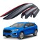 Goodyear Shatterproof Window Deflectors for Ford Edge 2015-2025, Tape-on Rain Guards, Window Visors, Vent Deflector Visor, Car Accessories,6 pcs. - GY008634